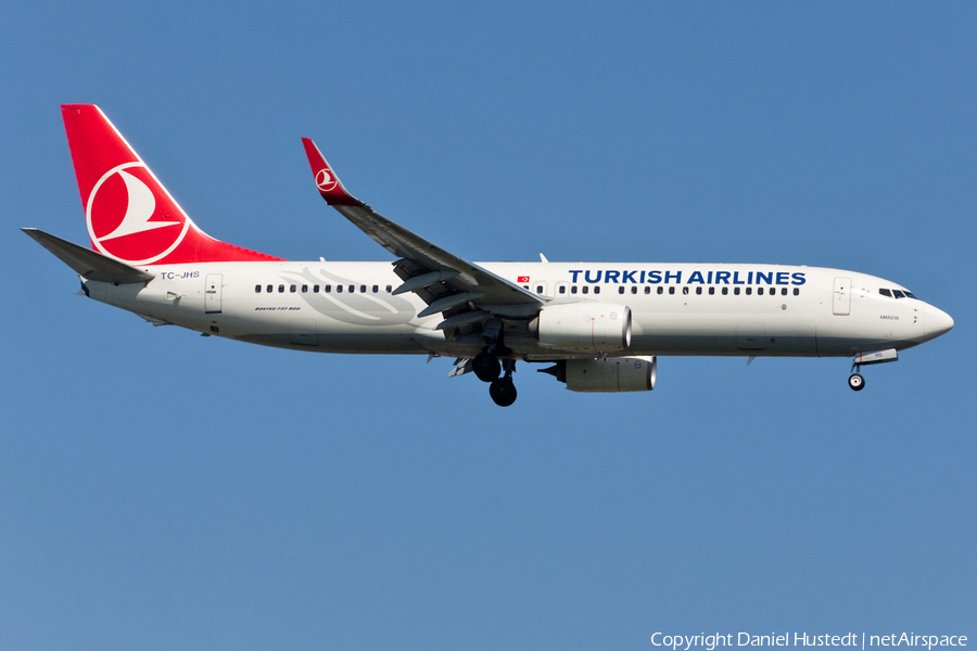 Turkish Airlines Boeing 737-8F2 (TC-JHS) | Photo 494947