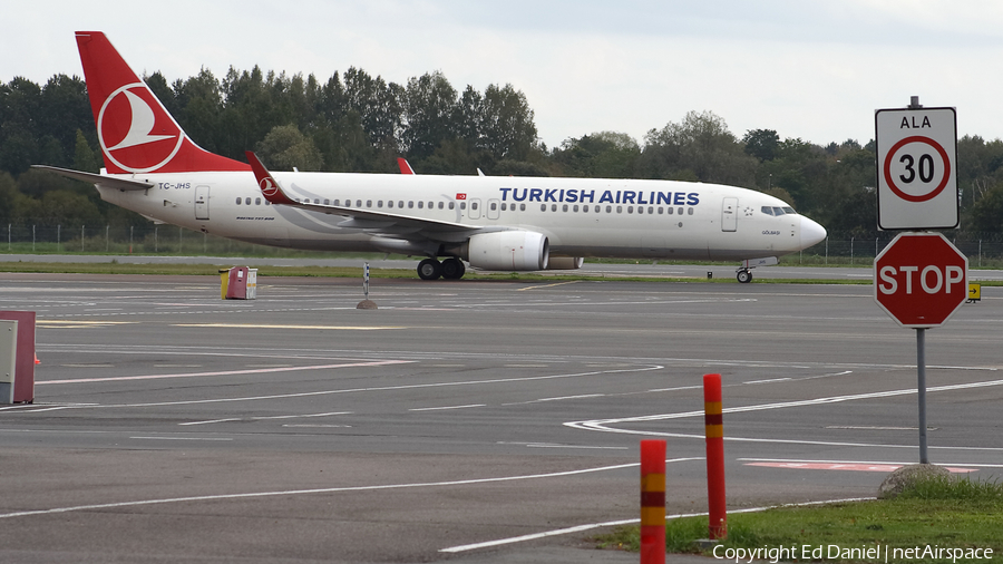 Turkish Airlines Boeing 737-8F2 (TC-JHS) | Photo 262528
