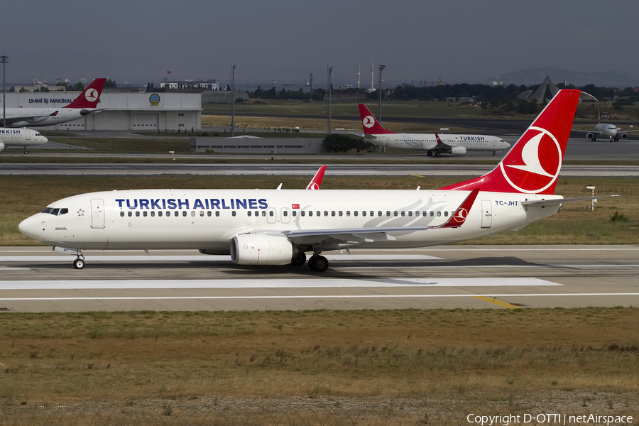 Turkish Airlines Boeing 737-8F2 (TC-JHT) | Photo 409562