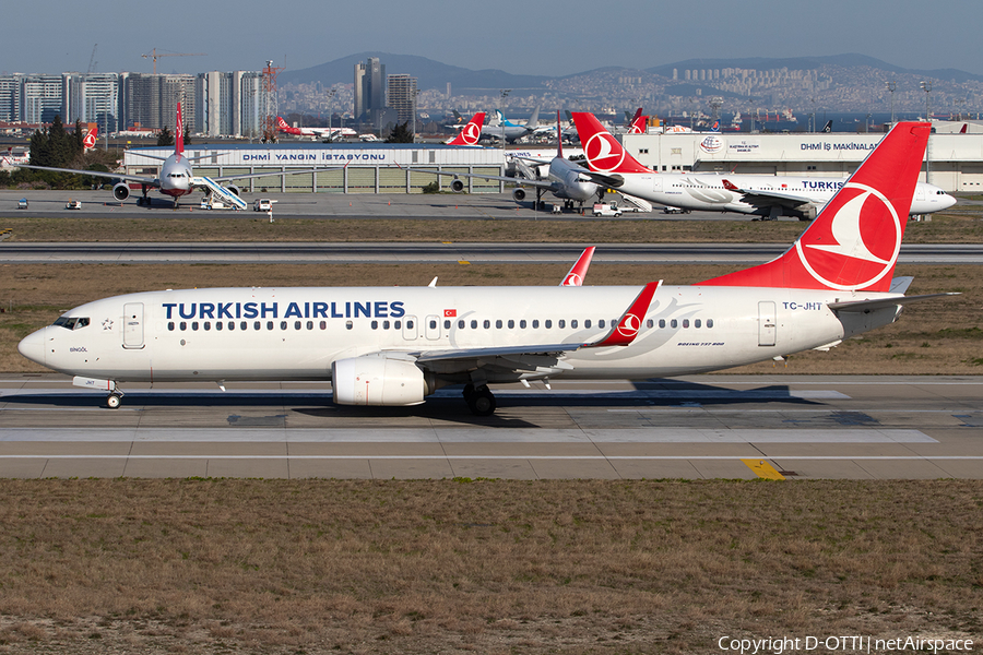 Turkish Airlines Boeing 737-8F2 (TC-JHT) | Photo 307787