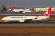 Turkish Airlines Boeing 737-8F2 (TC-JHT) at  Istanbul - Ataturk, Turkey