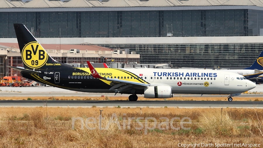 Turkish Airlines Boeing 737-8F2 (TC-JHU) | Photo 212879