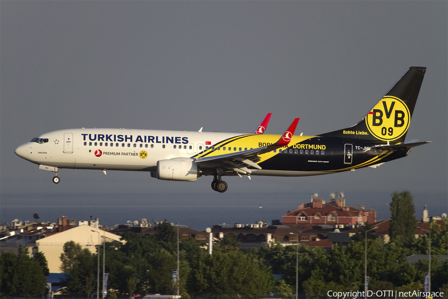 Turkish Airlines Boeing 737-8F2 (TC-JHU) | Photo 409630