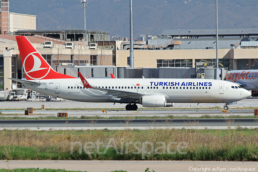 Turkish Airlines Boeing 737-8F2 (TC-JHV) | Photo 306406