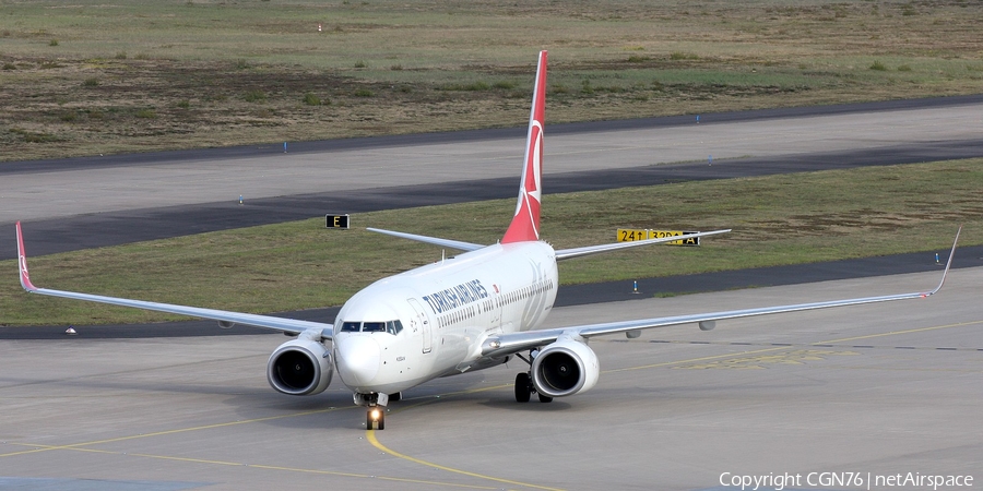 Turkish Airlines Boeing 737-8F2 (TC-JHV) | Photo 446338