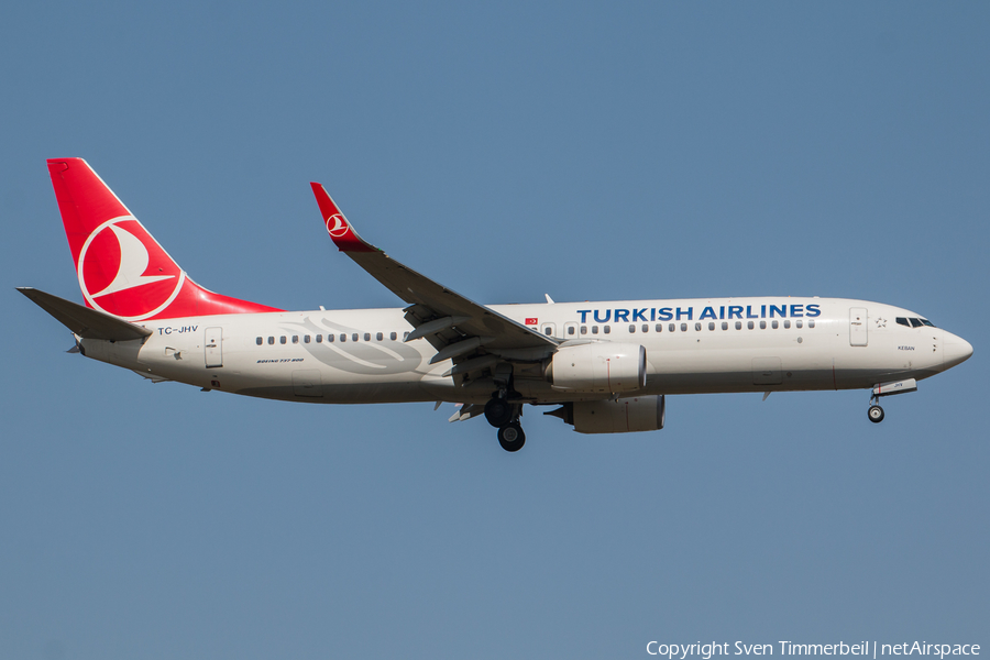 Turkish Airlines Boeing 737-8F2 (TC-JHV) | Photo 239042