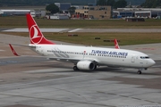 Turkish Airlines Boeing 737-8F2 (TC-JHV) at  Hamburg - Fuhlsbuettel (Helmut Schmidt), Germany