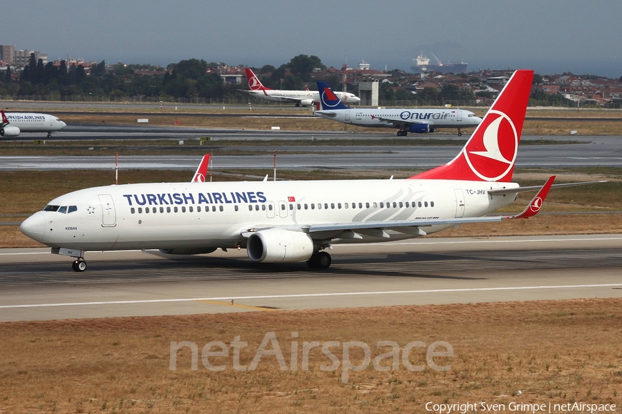 Turkish Airlines Boeing 737-8F2 (TC-JHV) | Photo 84465