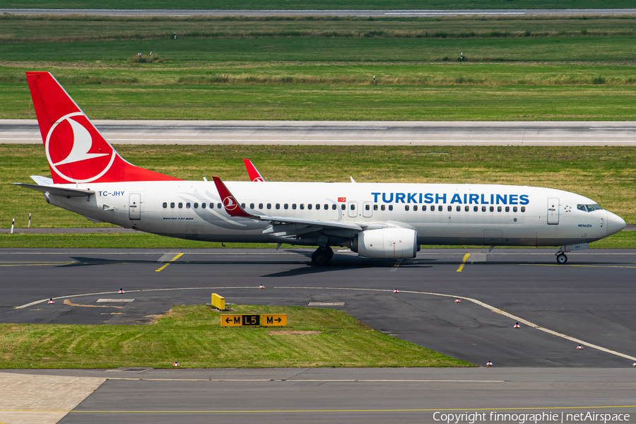 Turkish Airlines Boeing 737-8F2 (TC-JHY) | Photo 455849