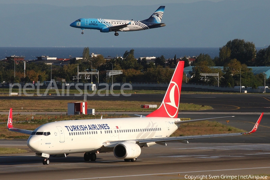 Turkish Airlines Boeing 737-8F2 (TC-JHY) | Photo 273010