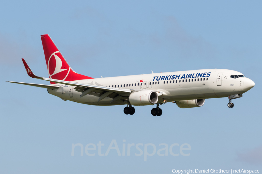 Turkish Airlines Boeing 737-8F2 (TC-JHZ) | Photo 165243