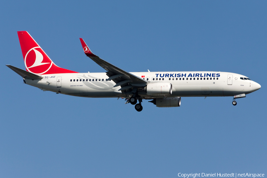 Turkish Airlines Boeing 737-8F2 (TC-JHZ) | Photo 494951
