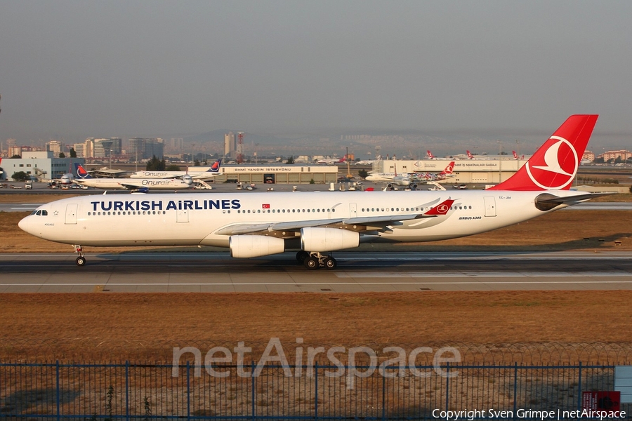 Turkish Airlines Airbus A340-313X (TC-JIH) | Photo 85994