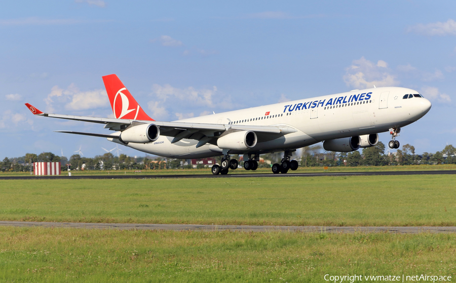 Turkish Airlines Airbus A340-313 (TC-JII) | Photo 428834