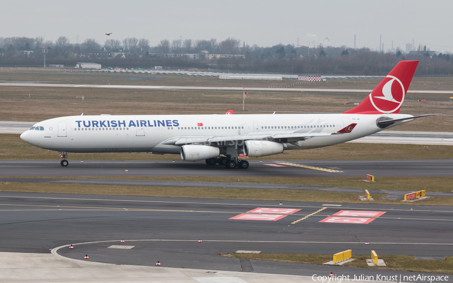 Turkish Airlines Airbus A340-313 (TC-JII) | Photo 102134
