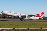 Turkish Airlines Airbus A340-313 (TC-JII) at  Hamburg - Fuhlsbuettel (Helmut Schmidt), Germany