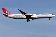 Turkish Airlines Airbus A340-313 (TC-JII) at  Istanbul - Ataturk, Turkey