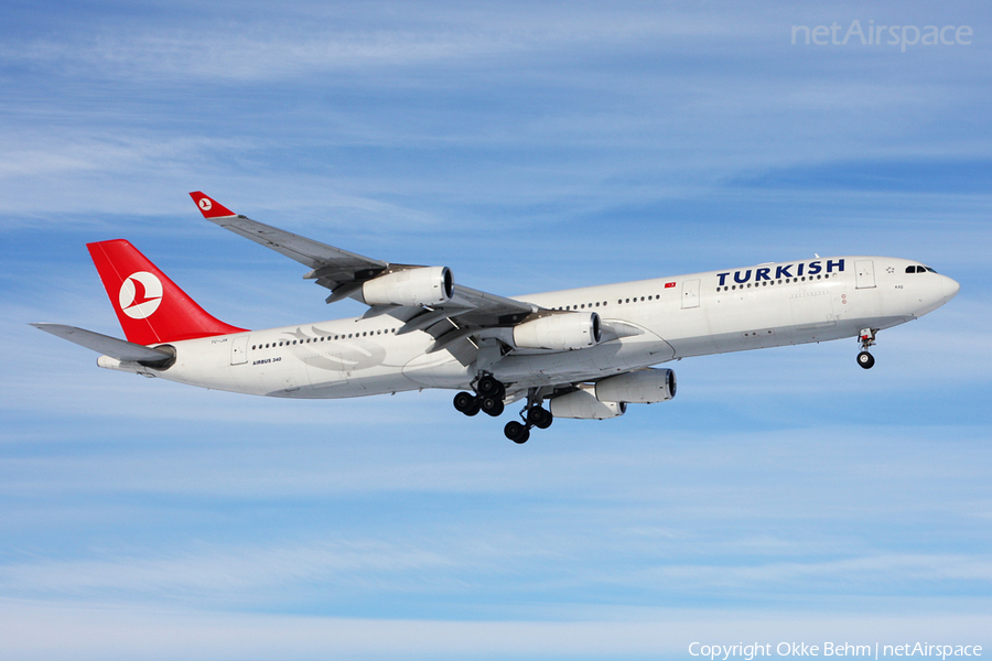 Turkish Airlines Airbus A340-313X (TC-JIK) | Photo 39745