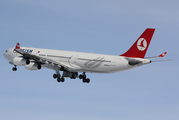 Turkish Airlines Airbus A340-313X (TC-JIK) at  Hamburg - Fuhlsbuettel (Helmut Schmidt), Germany