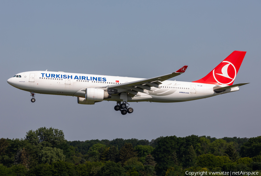 Turkish Airlines Airbus A330-223 (TC-JIP) | Photo 513007