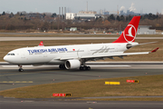 Turkish Airlines Airbus A330-223 (TC-JIV) at  Dusseldorf - International, Germany