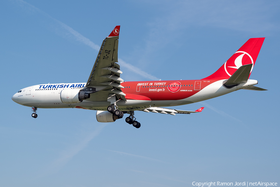 Turkish Airlines Airbus A330-223 (TC-JIZ) | Photo 344782