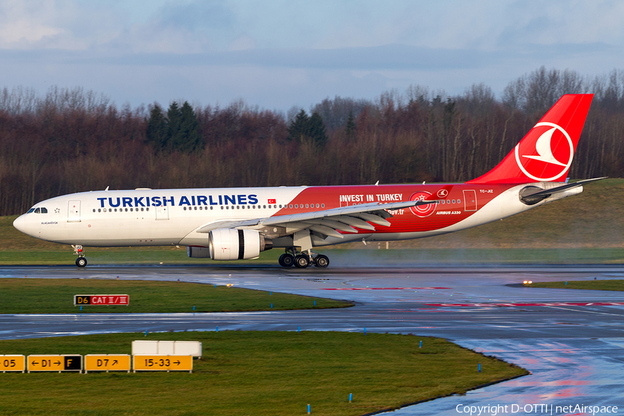 Turkish Airlines Airbus A330-223 (TC-JIZ) | Photo 203240