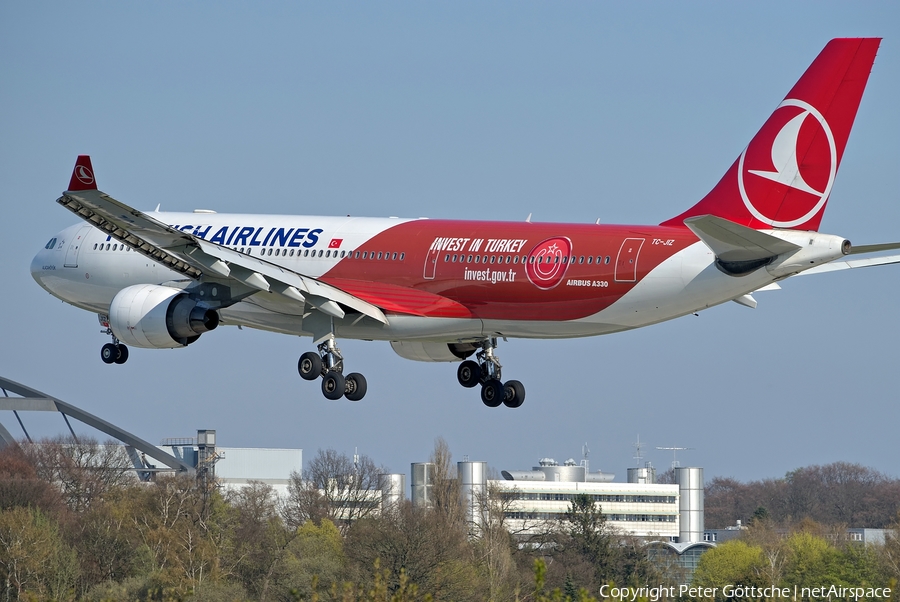 Turkish Airlines Airbus A330-223 (TC-JIZ) | Photo 312952