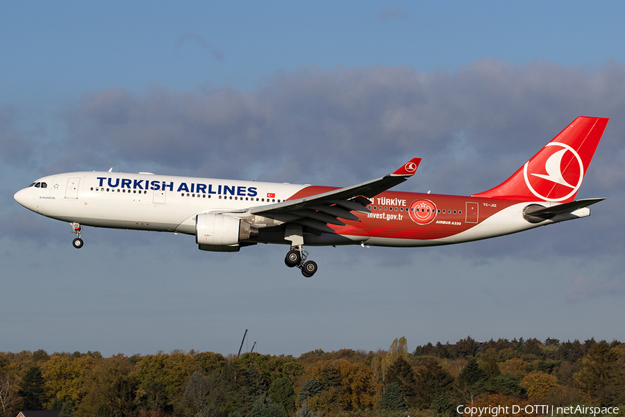 Turkish Airlines Airbus A330-223 (TC-JIZ) | Photo 535991