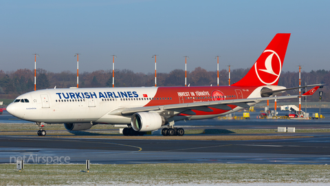 Turkish Airlines Airbus A330-223 (TC-JIZ) at  Hamburg - Fuhlsbuettel (Helmut Schmidt), Germany