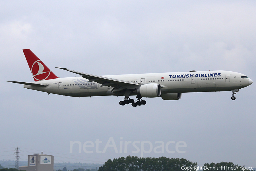 Turkish Airlines Boeing 777-3F2(ER) (TC-JJF) | Photo 396613