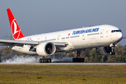Turkish Airlines Boeing 777-3F2(ER) (TC-JJG) at  Berlin Brandenburg, Germany