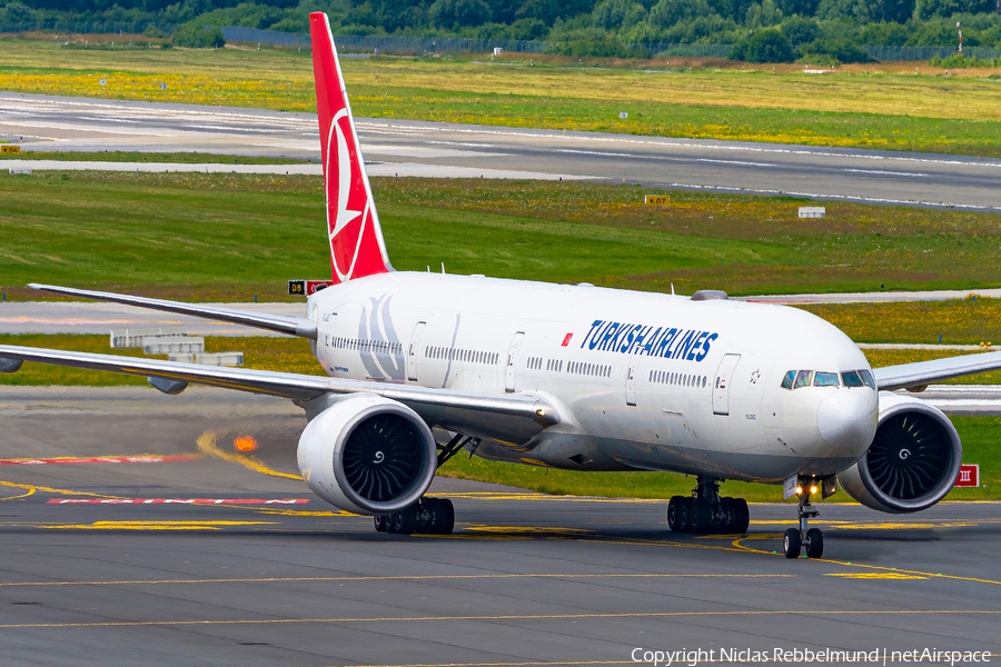 Turkish Airlines Boeing 777-3F2(ER) (TC-JJG) | Photo 455921