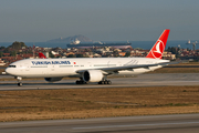 Turkish Airlines Boeing 777-3F2(ER) (TC-JJG) at  Istanbul - Ataturk, Turkey