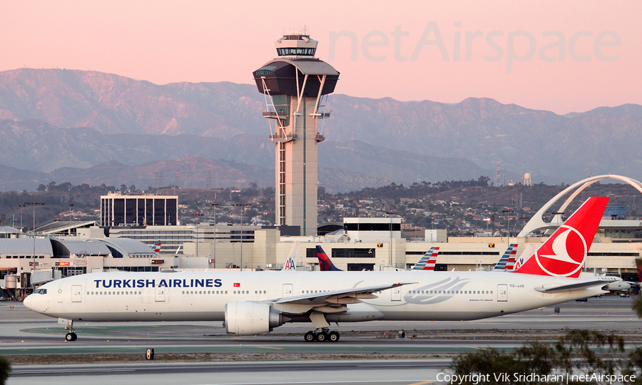 Turkish Airlines Boeing 777-3F2(ER) (TC-JJG) | Photo 92635