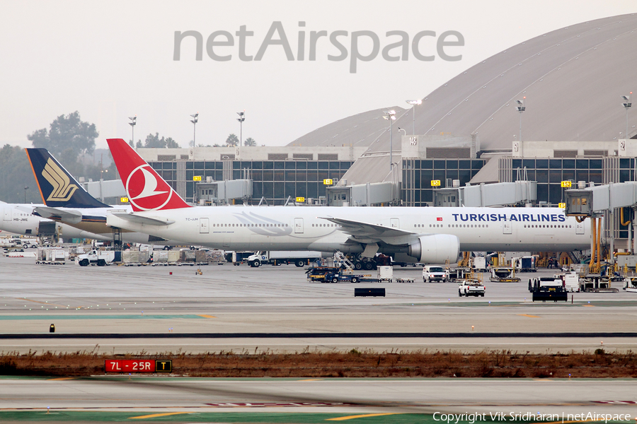 Turkish Airlines Boeing 777-3F2(ER) (TC-JJH) | Photo 33284