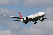 Turkish Airlines Boeing 777-3F2(ER) (TC-JJH) at  London - Heathrow, United Kingdom