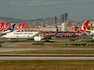 Turkish Airlines Boeing 777-3F2(ER) (TC-JJI) at  Istanbul - Ataturk, Turkey