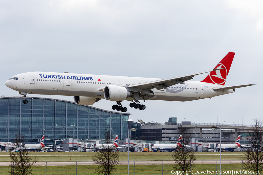Turkish Airlines Boeing 777-3F2(ER) (TC-JJI) | Photo 188639