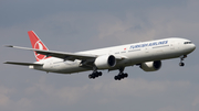 Turkish Airlines Boeing 777-3F2(ER) (TC-JJI) at  London - Heathrow, United Kingdom