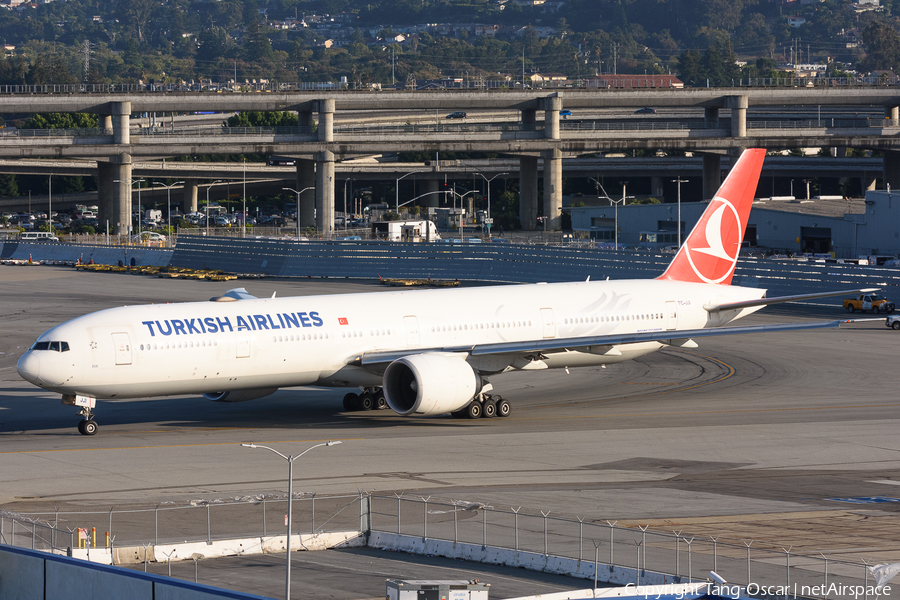Turkish Airlines Boeing 777-3F2(ER) (TC-JJI) | Photo 493846