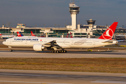 Turkish Airlines Boeing 777-3F2(ER) (TC-JJK) at  Istanbul - Ataturk, Turkey