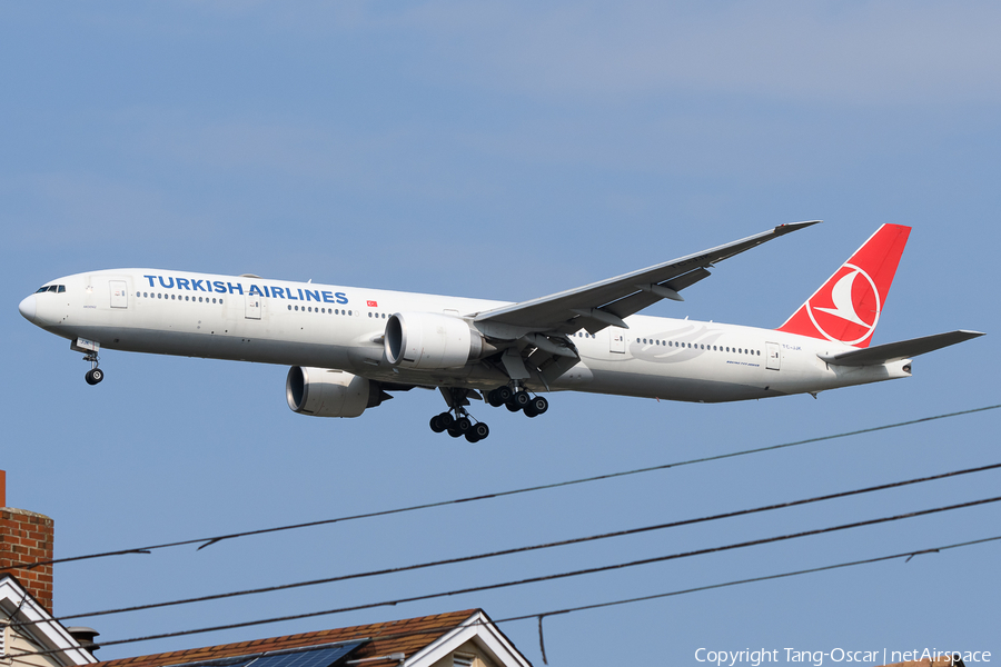 Turkish Airlines Boeing 777-3F2(ER) (TC-JJK) | Photo 566380
