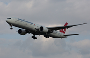 Turkish Airlines Boeing 777-3F2(ER) (TC-JJK) at  London - Heathrow, United Kingdom