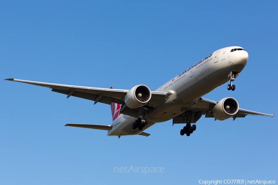 Turkish Airlines Boeing 777-3F2(ER) (TC-JJL) | Photo 47754