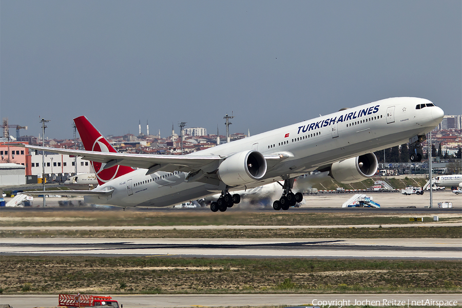 Turkish Airlines Boeing 777-3F2(ER) (TC-JJL) | Photo 74554
