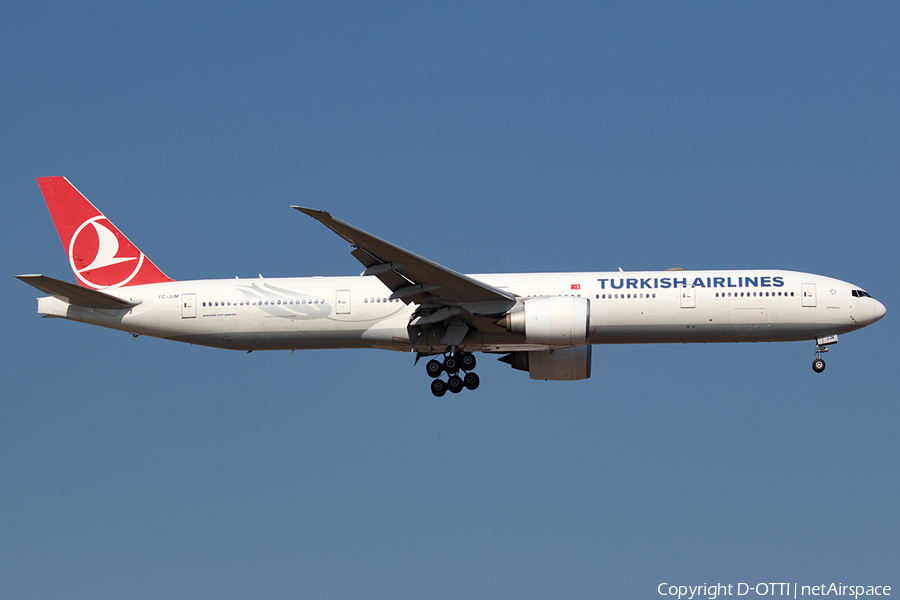 Turkish Airlines Boeing 777-3F2(ER) (TC-JJM) | Photo 644994