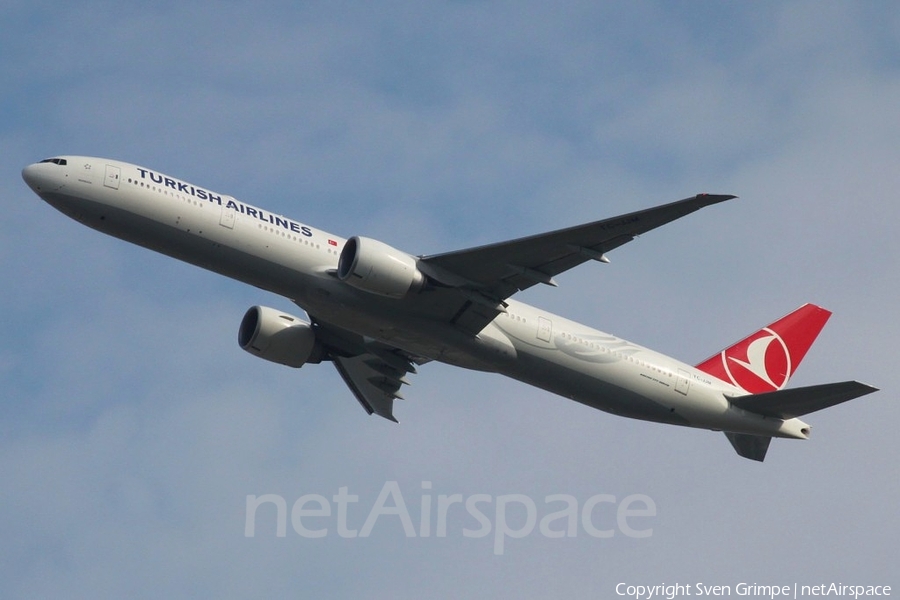 Turkish Airlines Boeing 777-3F2(ER) (TC-JJM) | Photo 23002