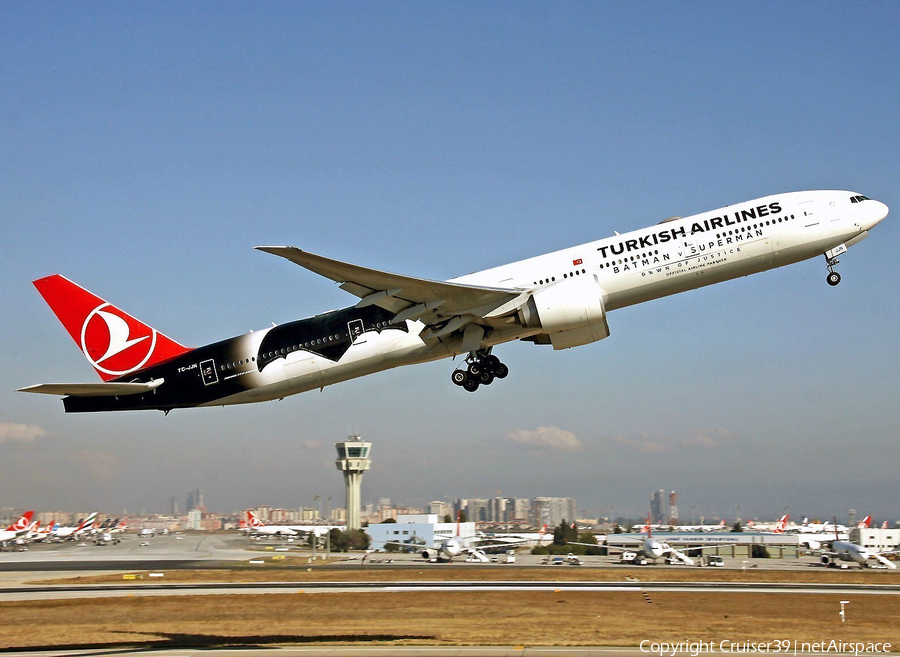 Turkish Airlines Boeing 777-3F2(ER) (TC-JJN) | Photo 194562