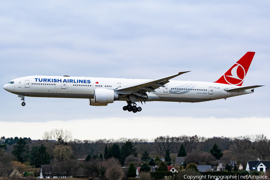 Turkish Airlines Boeing 777-3F2(ER) (TC-JJO) | Photo 435446